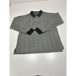 Bogari Designed in Italy Button-Up Men's Polo Shirt Size XL Cotton Casual Comfy